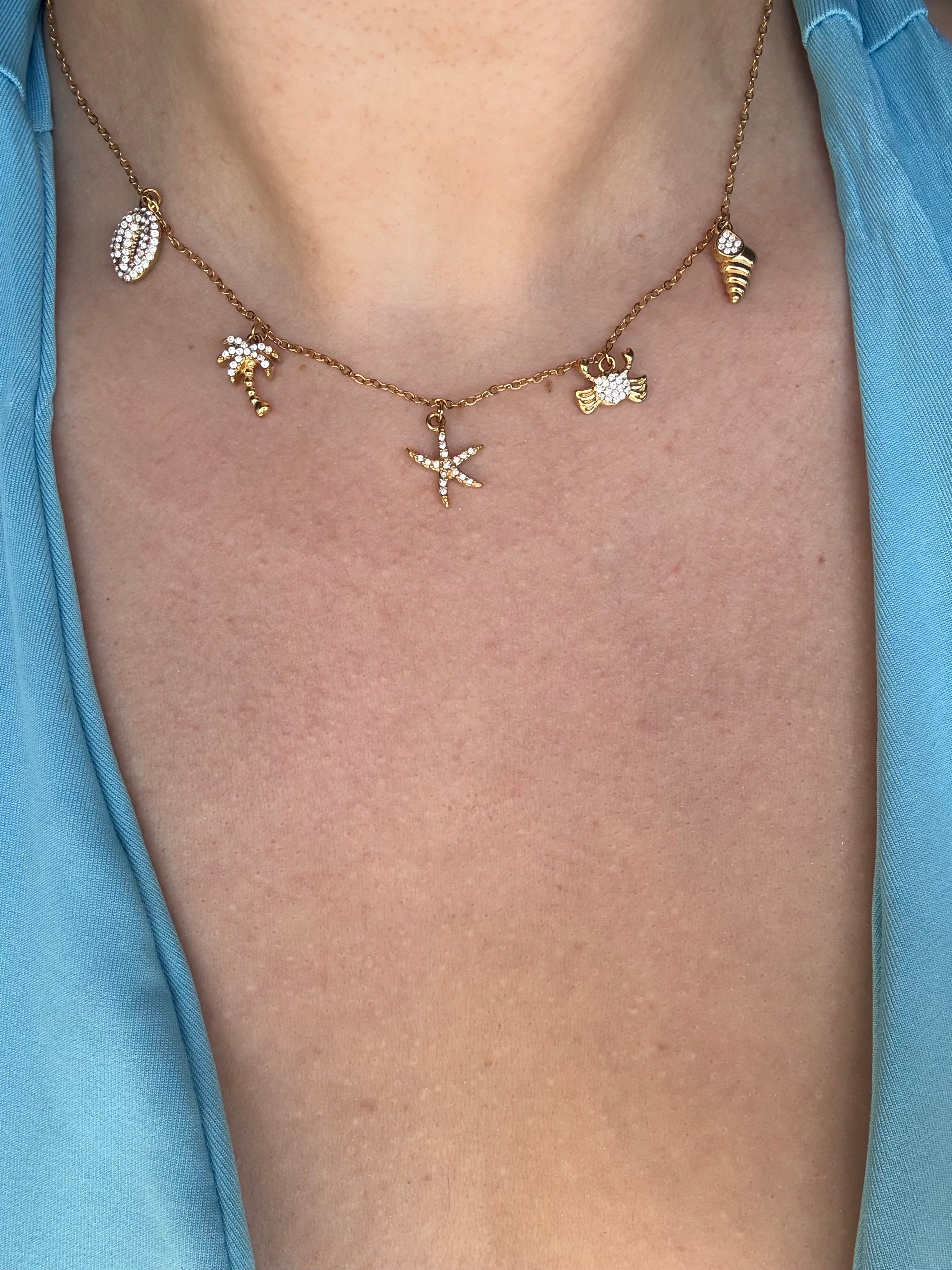 Gold Aurora Necklace
