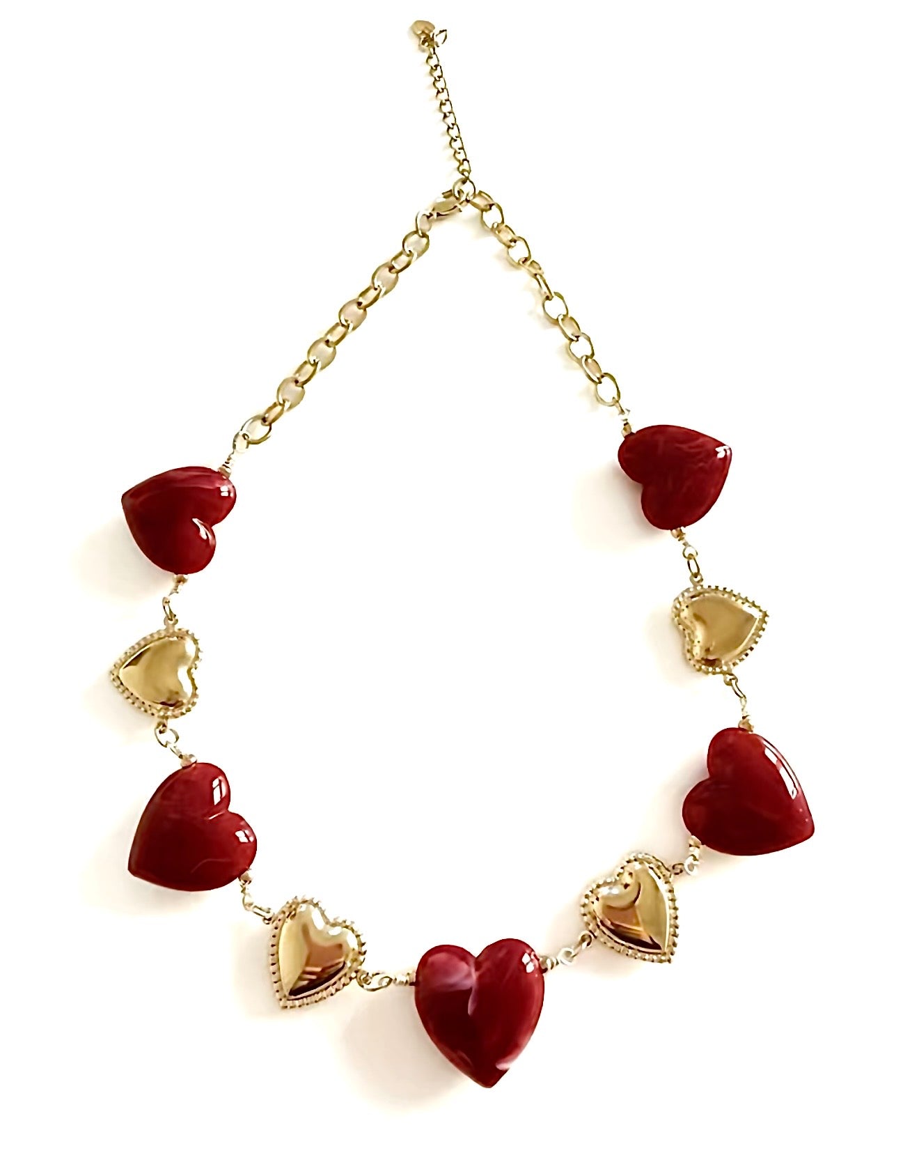 Double Heart Necklace