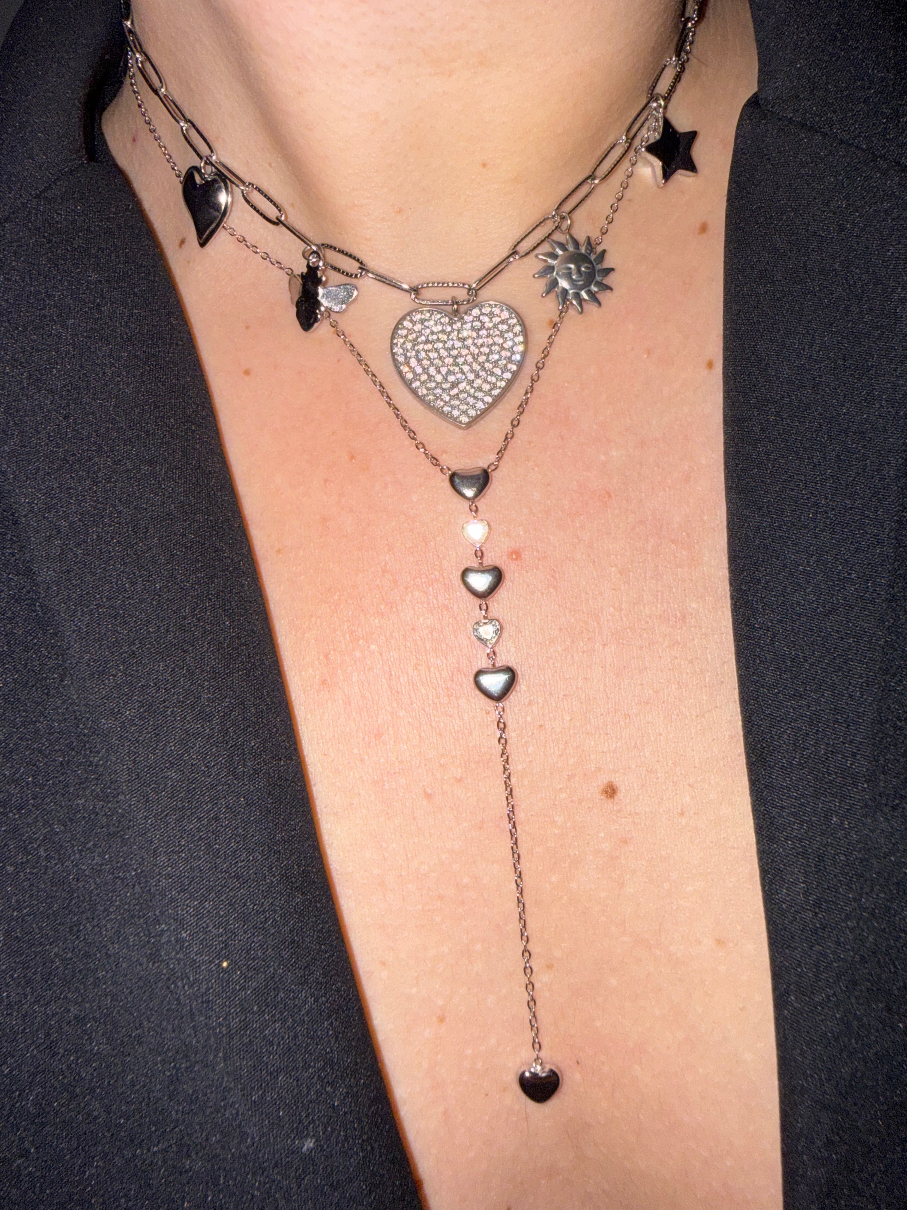 Sparkling Heart Necklace