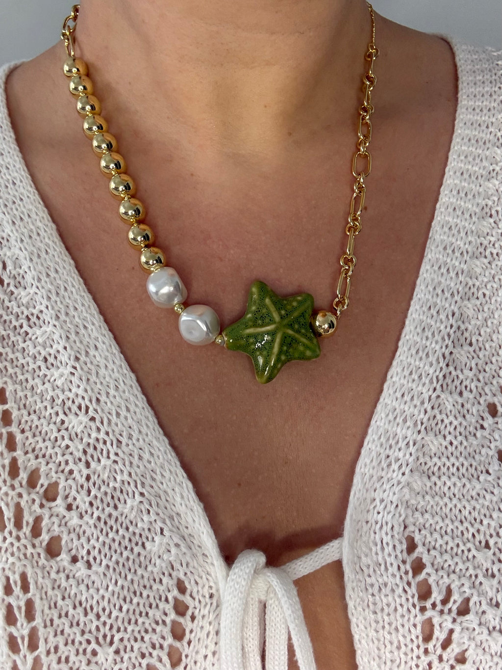 Sea Green Necklace