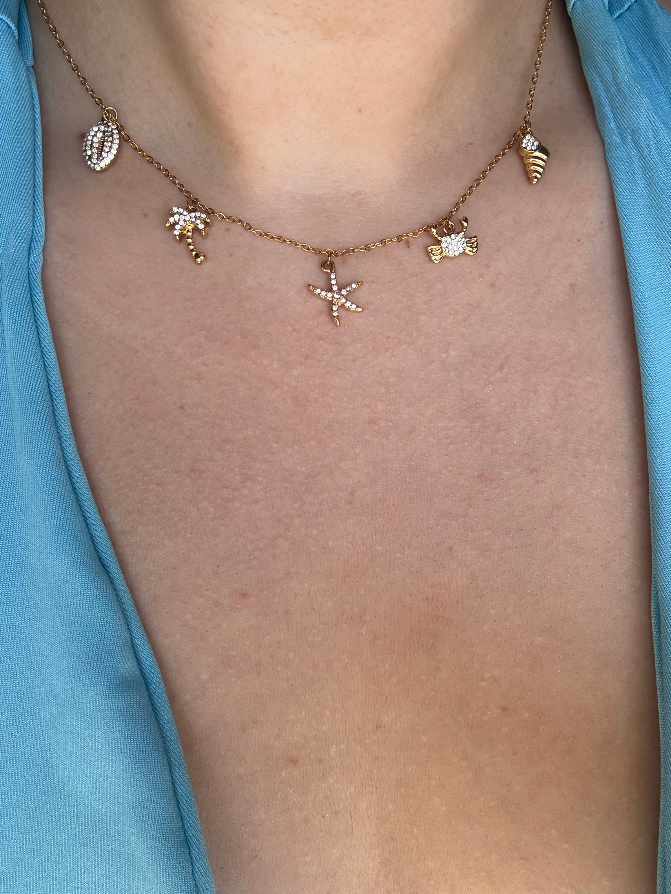 Gold Aurora Necklace