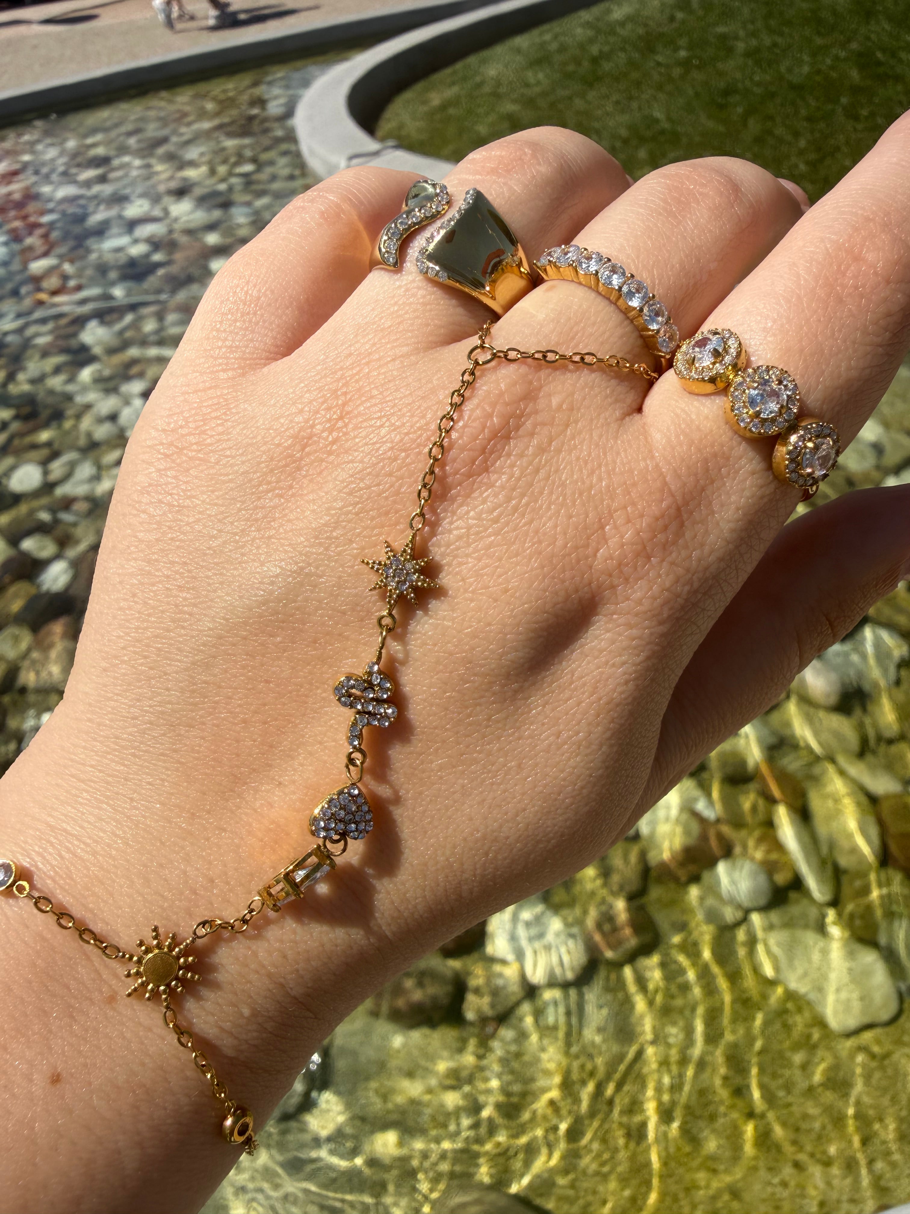 Boho Goddess Hand-Chain
