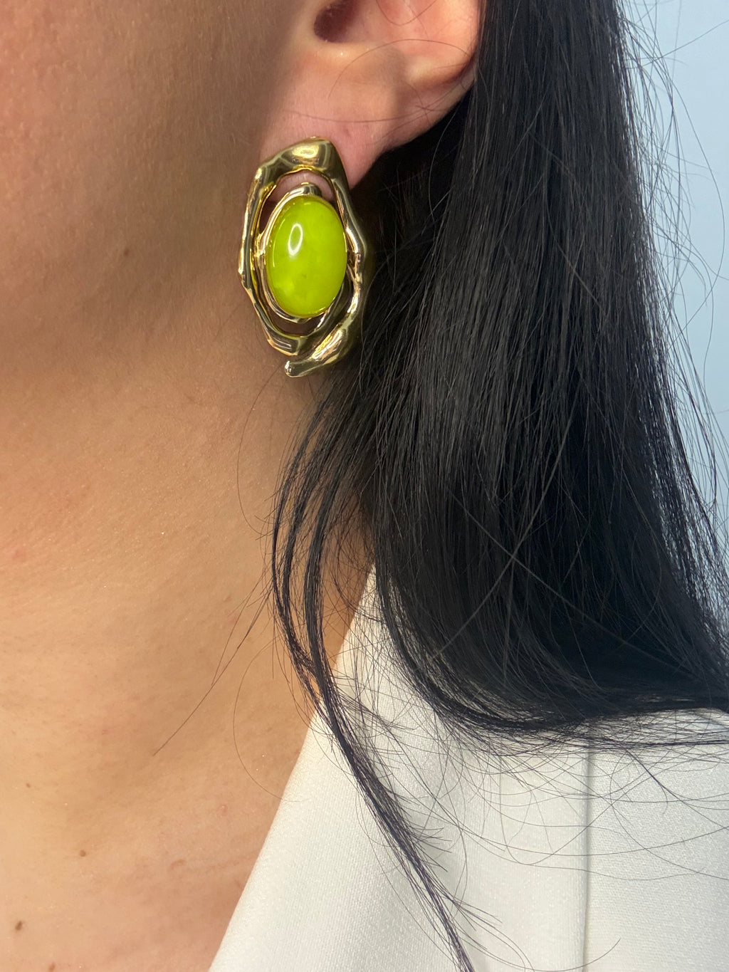 Emeralia Green Earrings