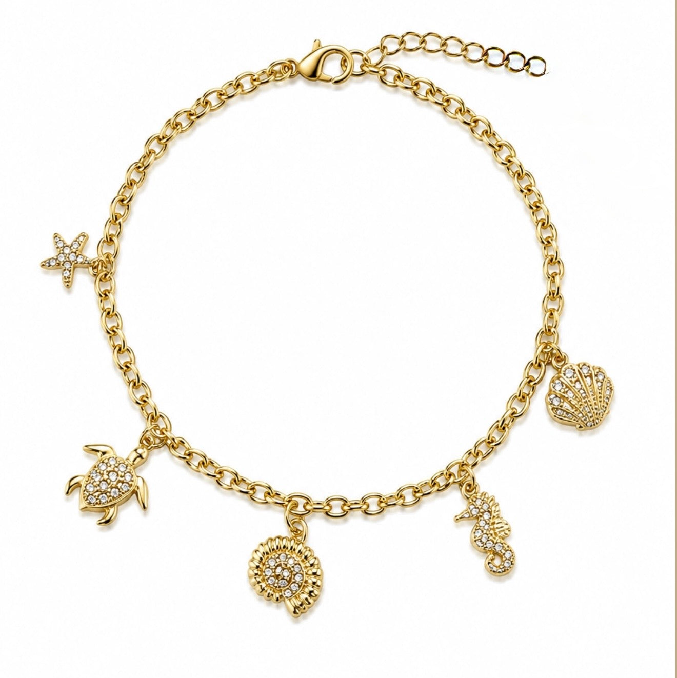 Ocean Charm Bracelet