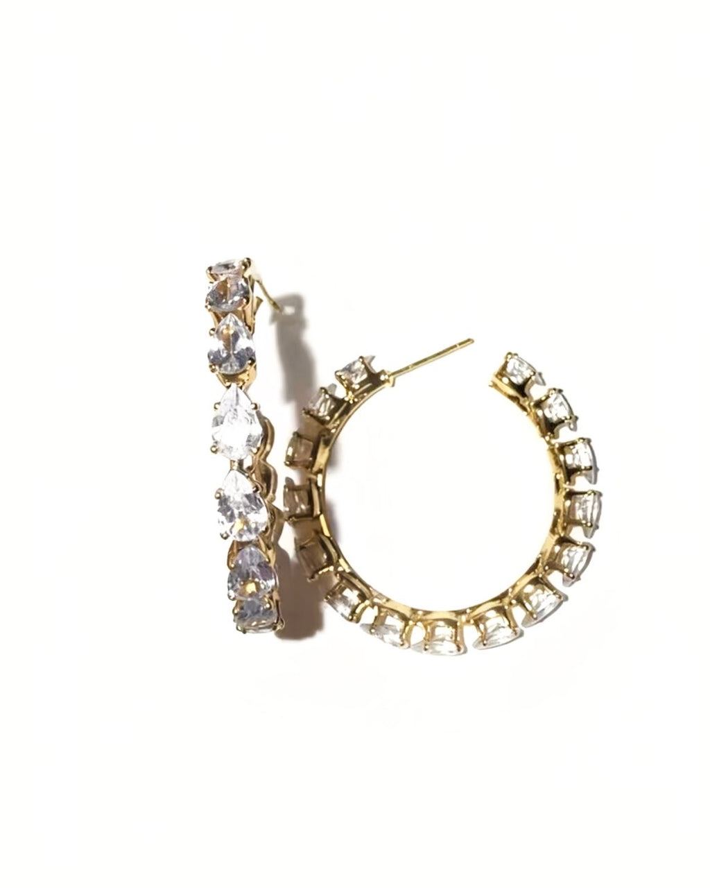 Crystal Hoops
