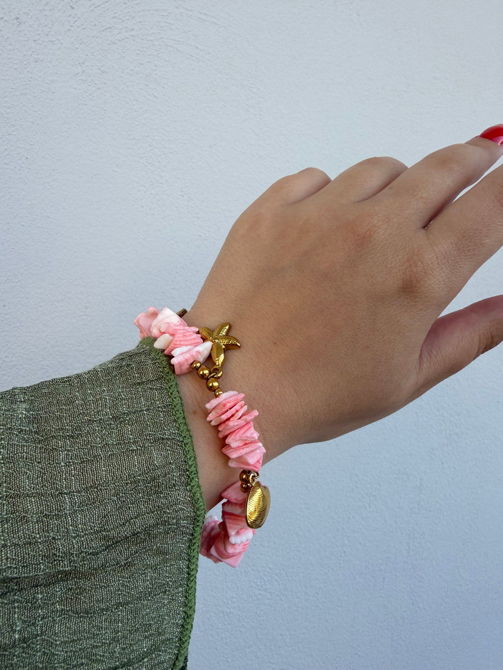 Starfish Pink Bracelet