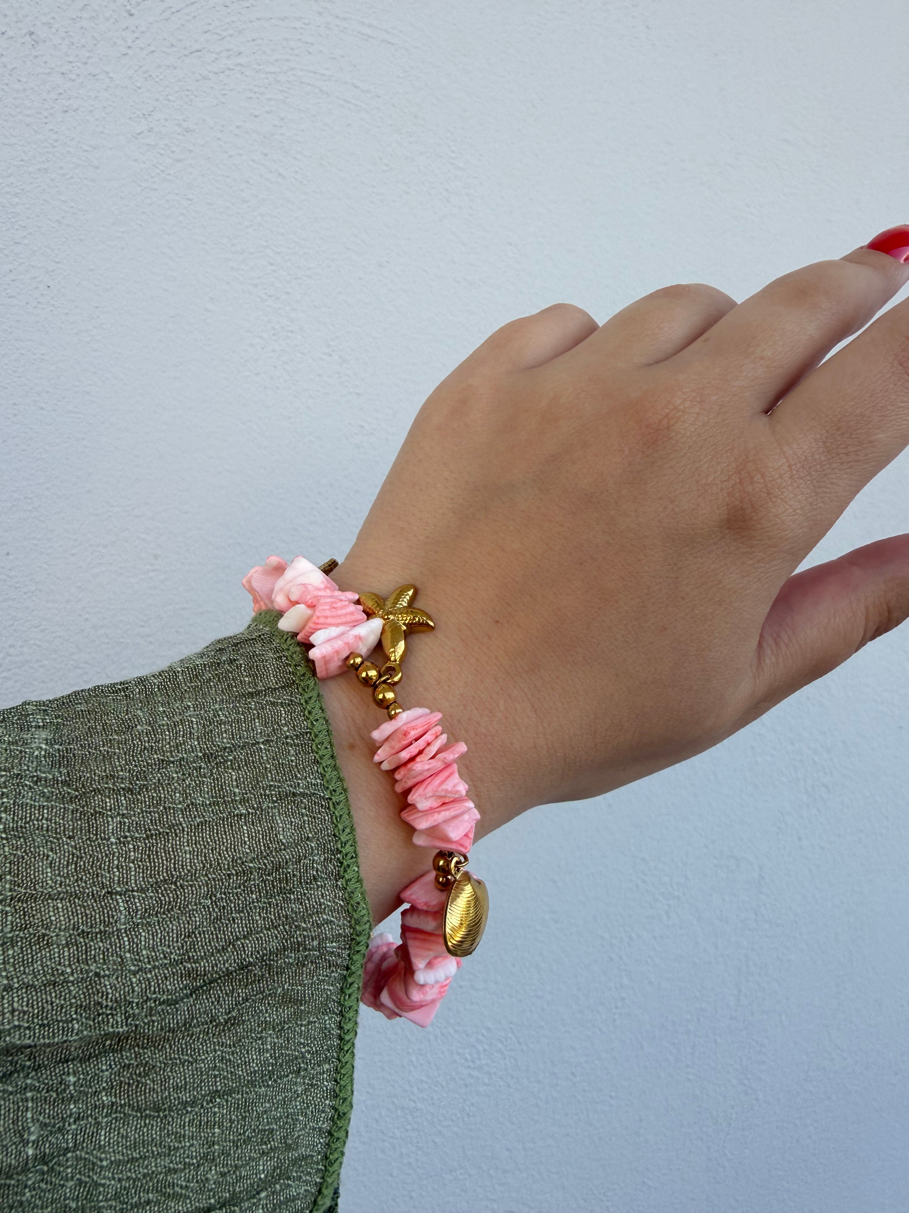 Starfish Pink Bracelet