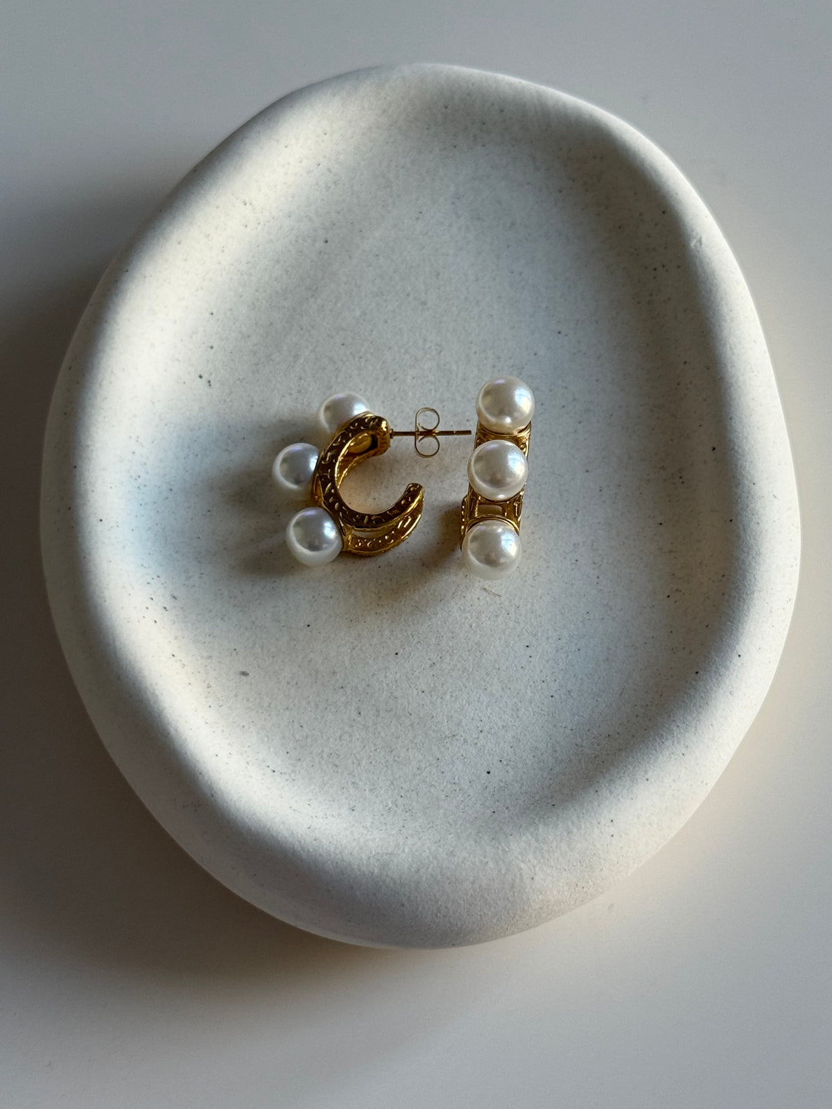 Pearl Hoops
