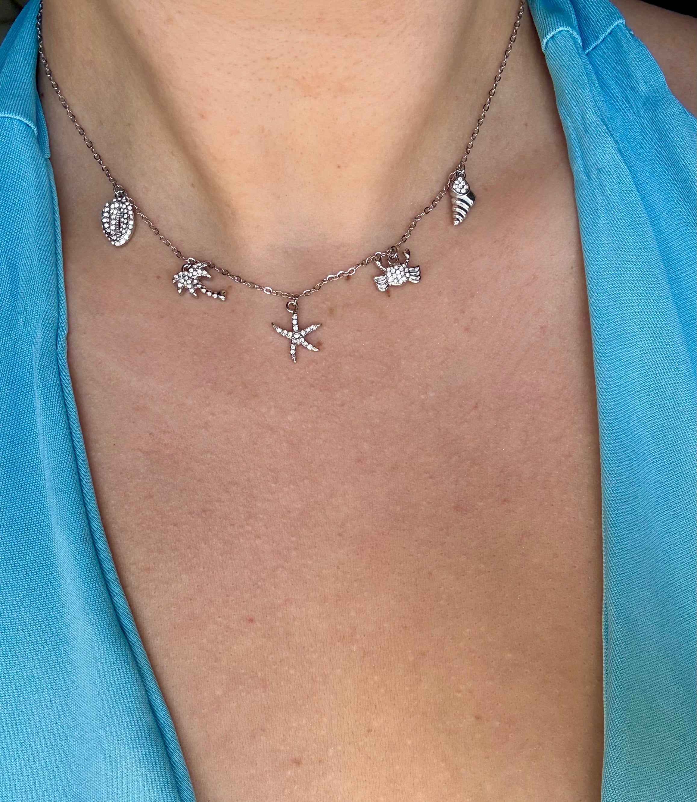 Silver Aurora Necklace
