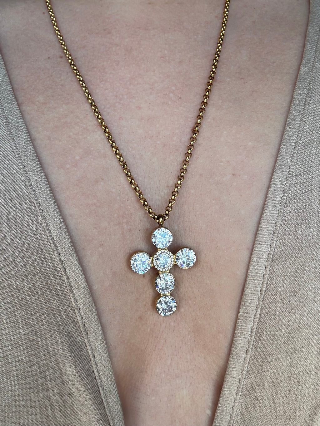 Luxury Gold Cross