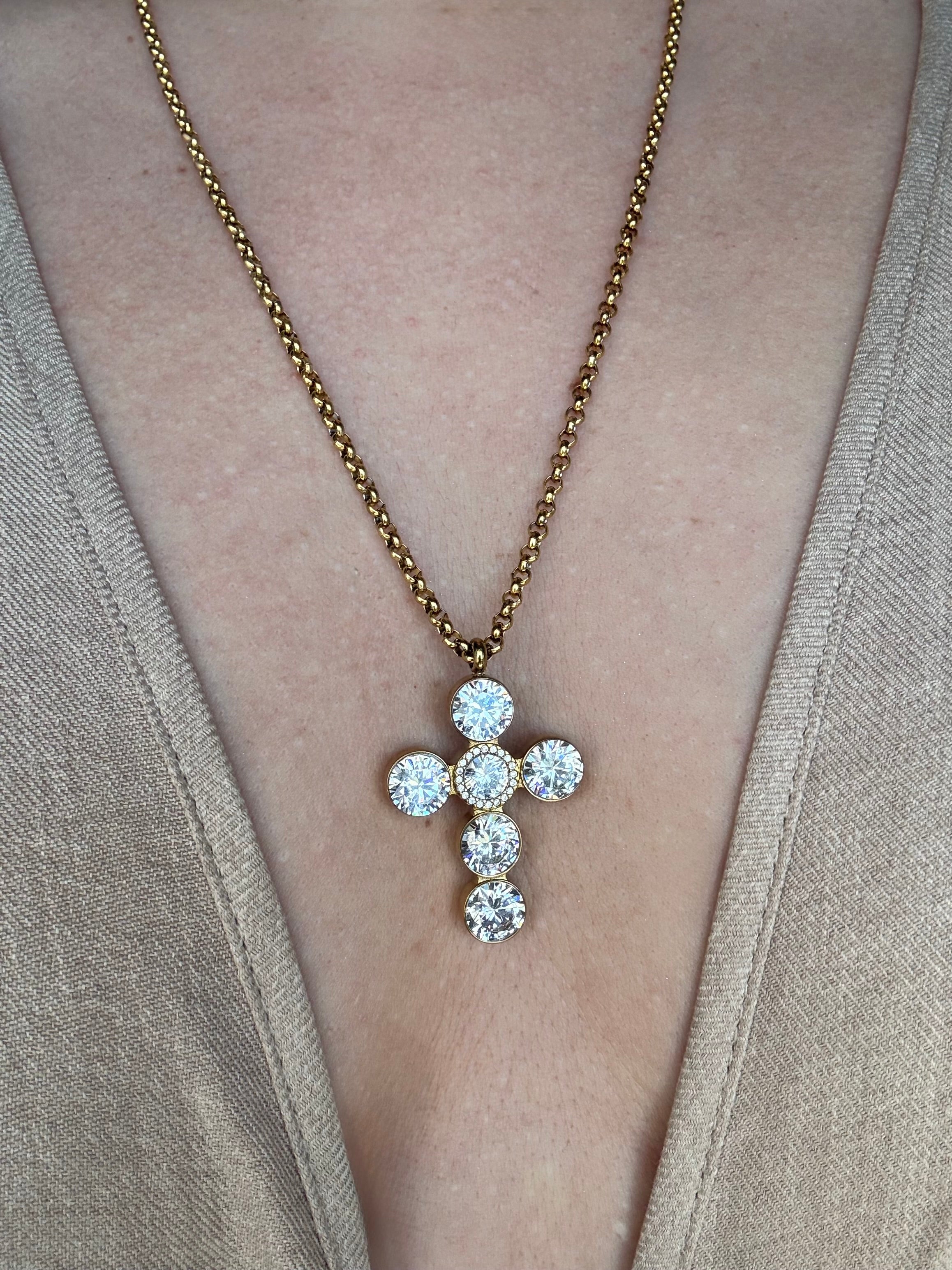 Luxury Gold Cross