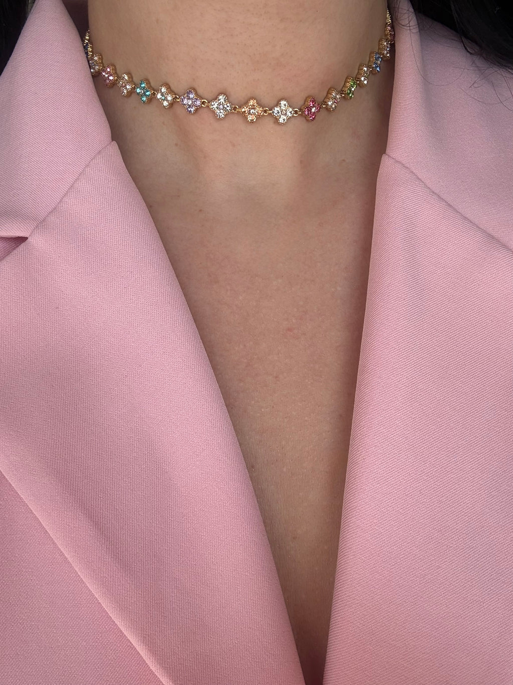 Pastel Gold Necklace