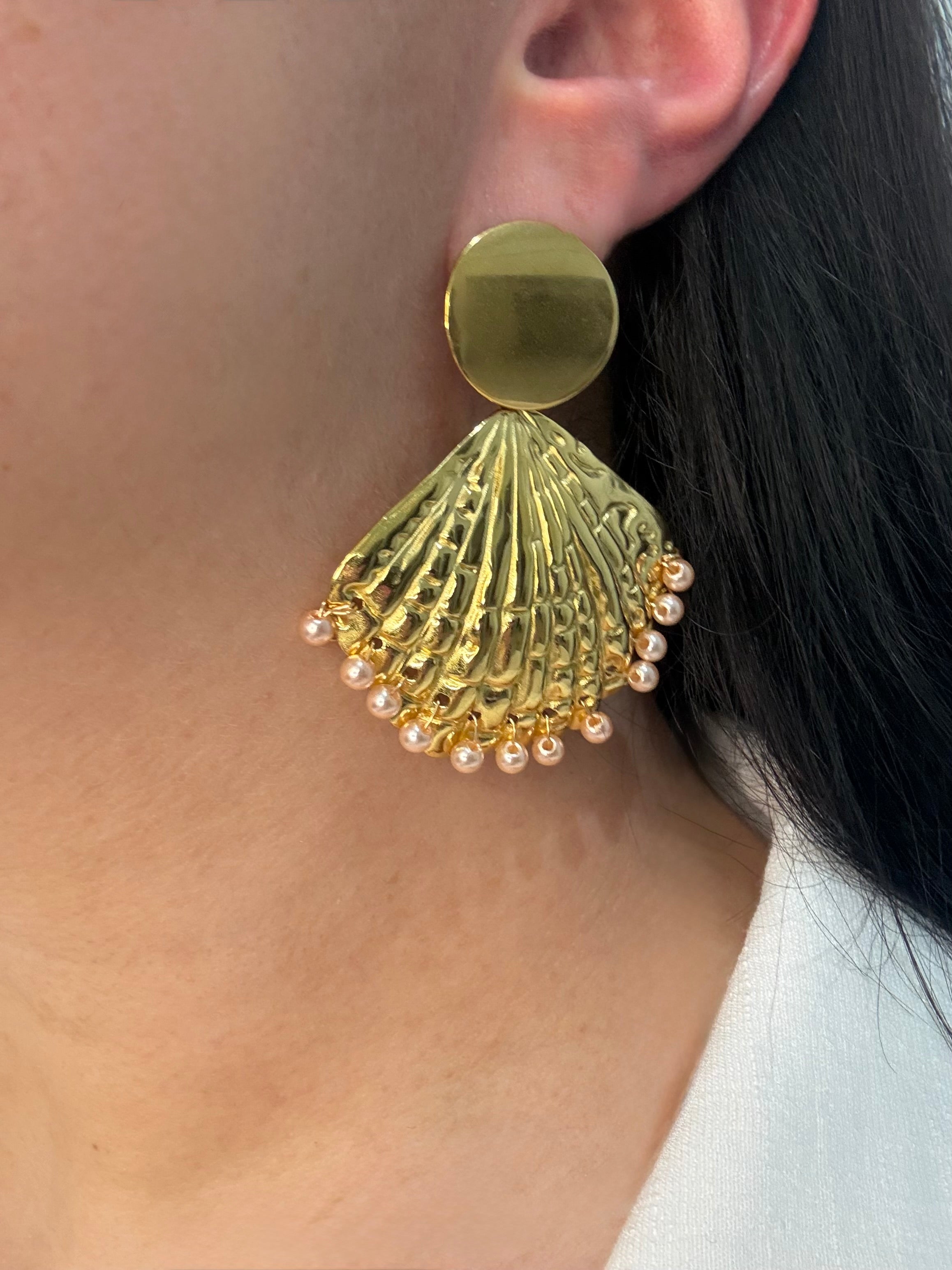 Kalliope Nude Earrings