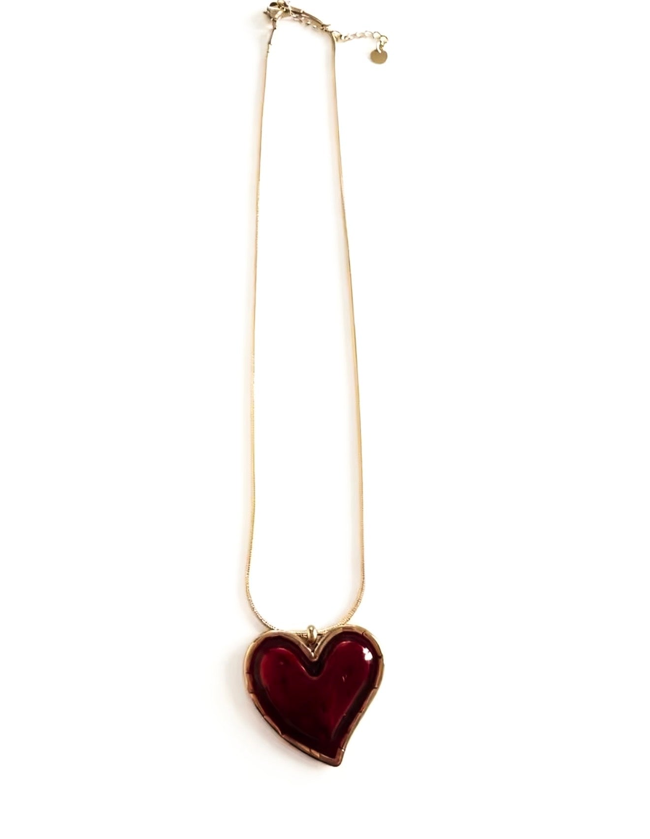Heart Red Necklace