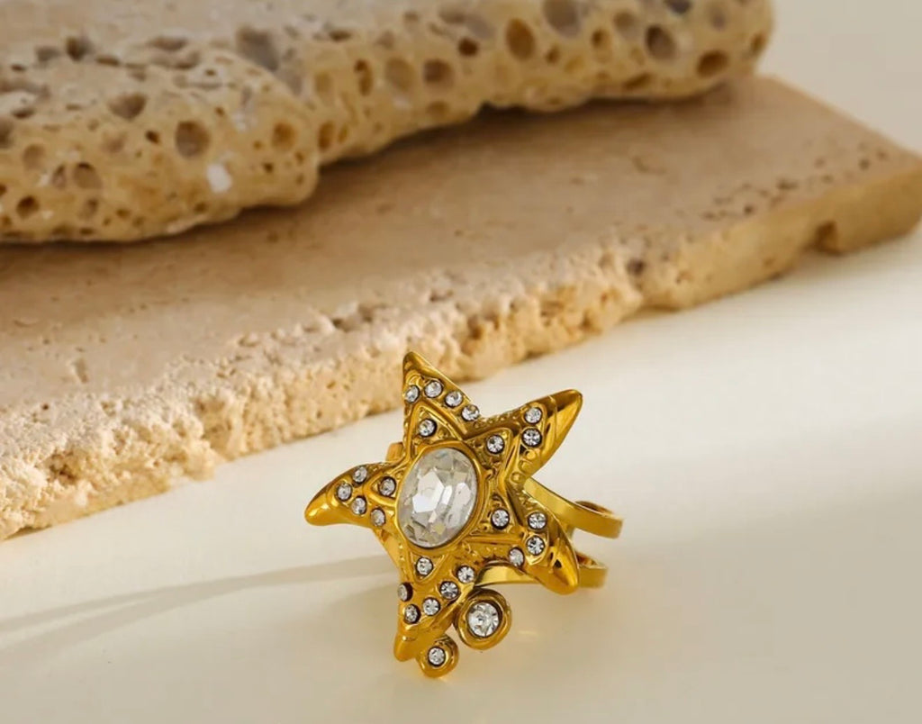 Starry Ocean Ring