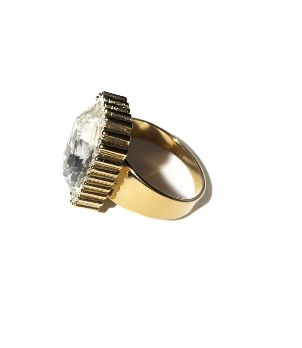 Diamond Square Ring
