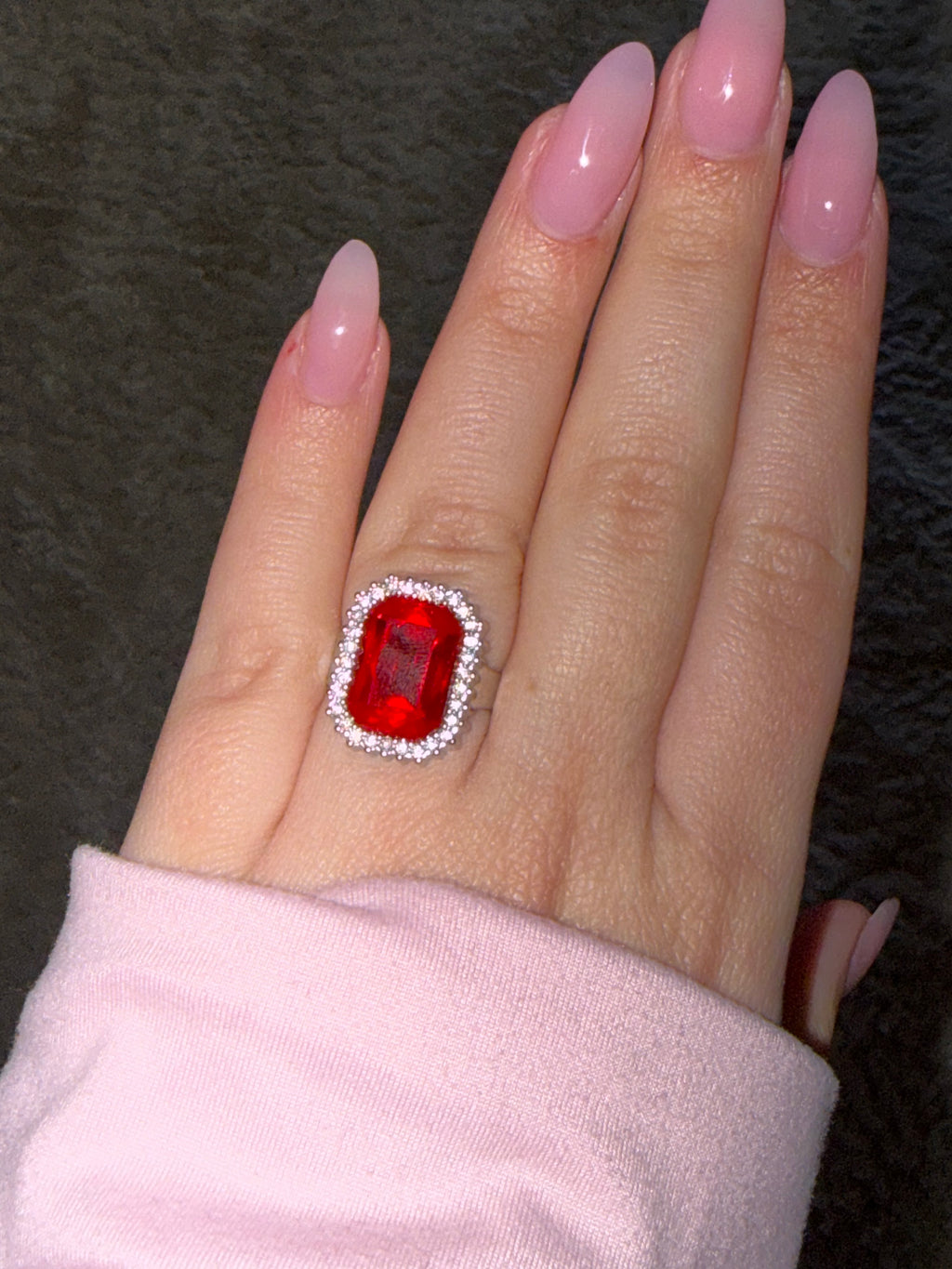 Diamond Square Ring