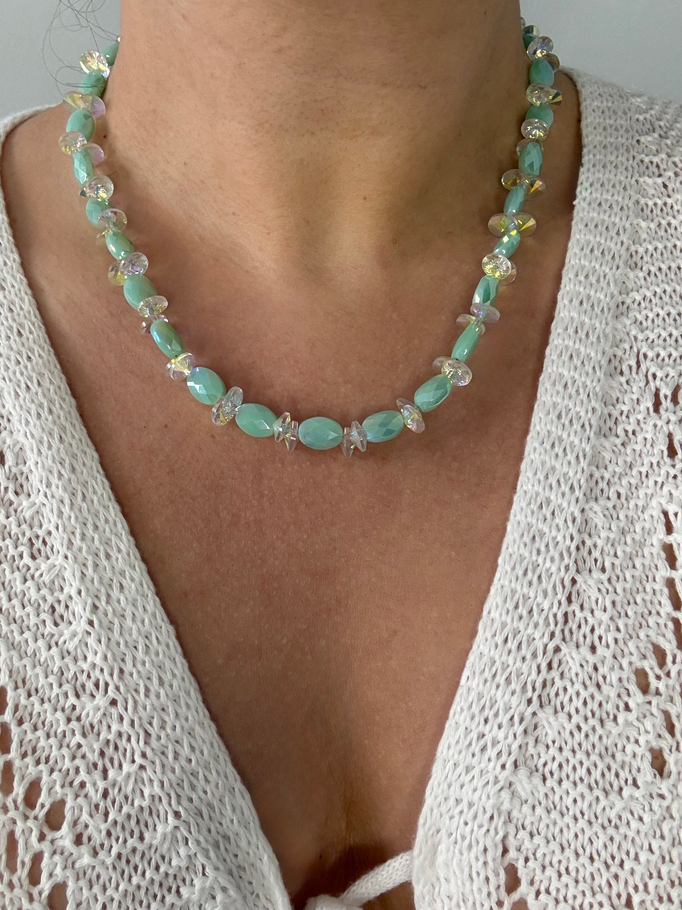 Aqua Necklace