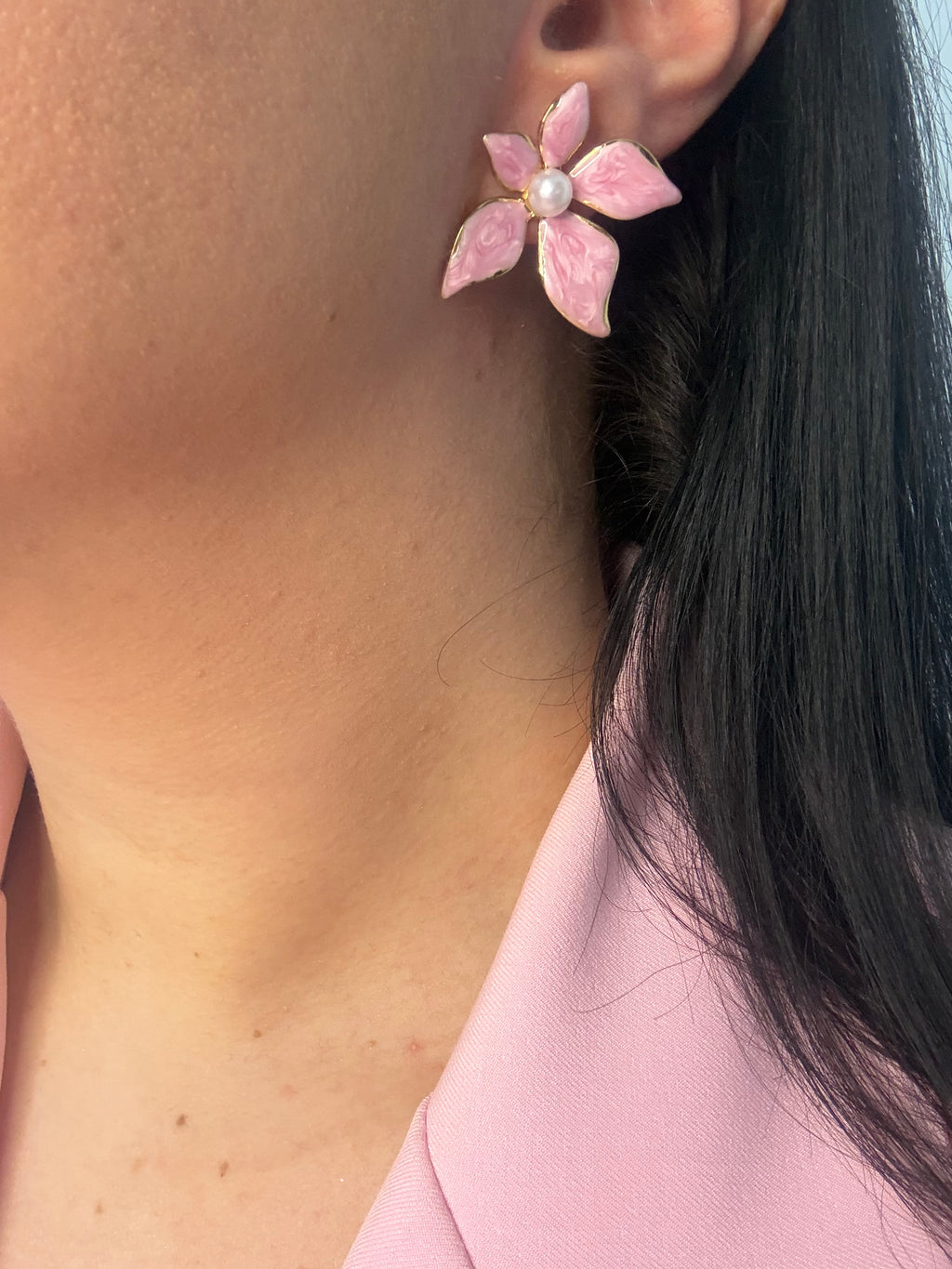 Petal Pink Earrings
