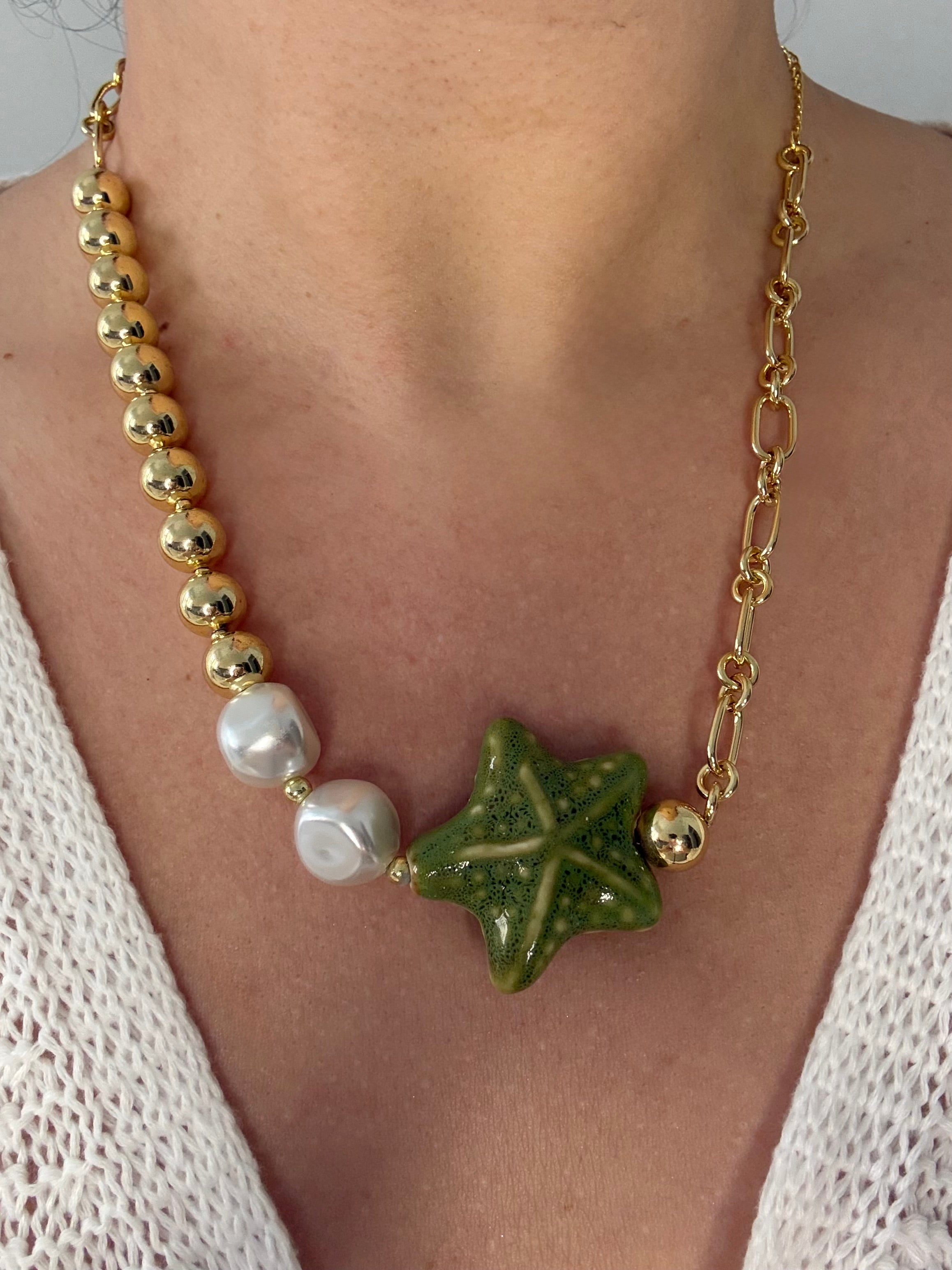 Sea Green Necklace