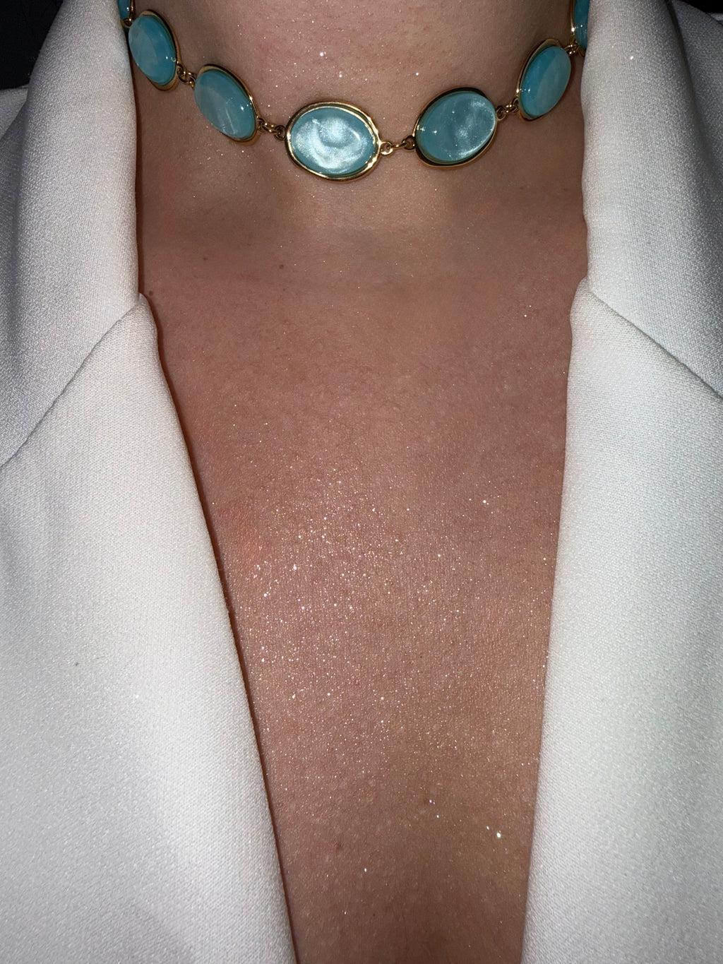 Aqua Glow Choker