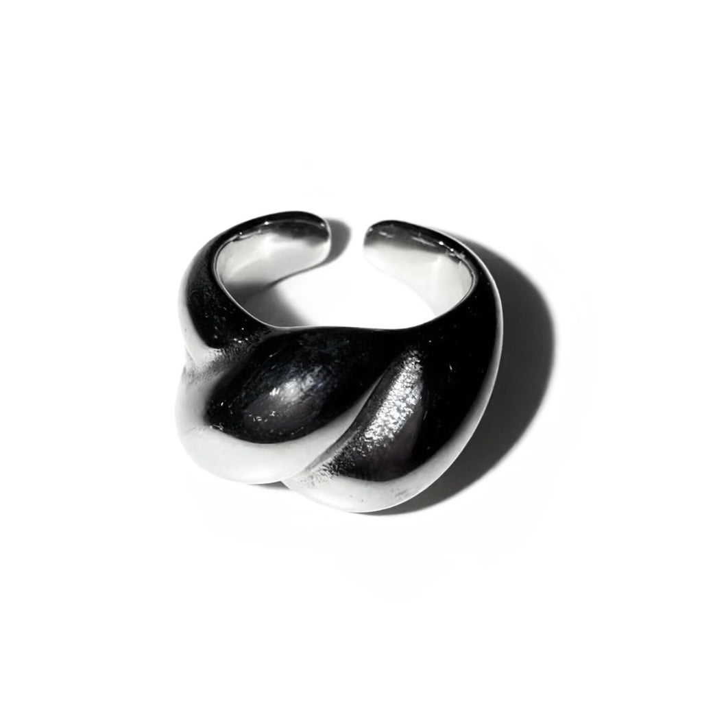 Silver Twist Ring
