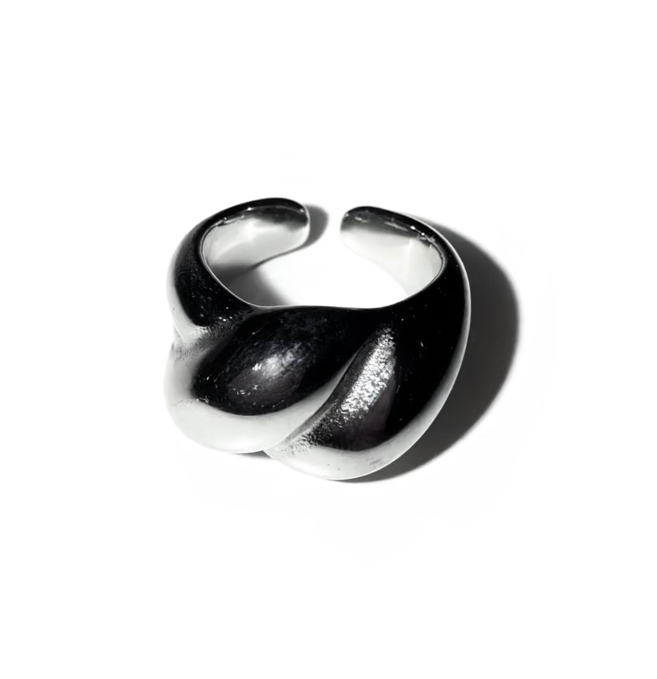 Silver Twist Ring
