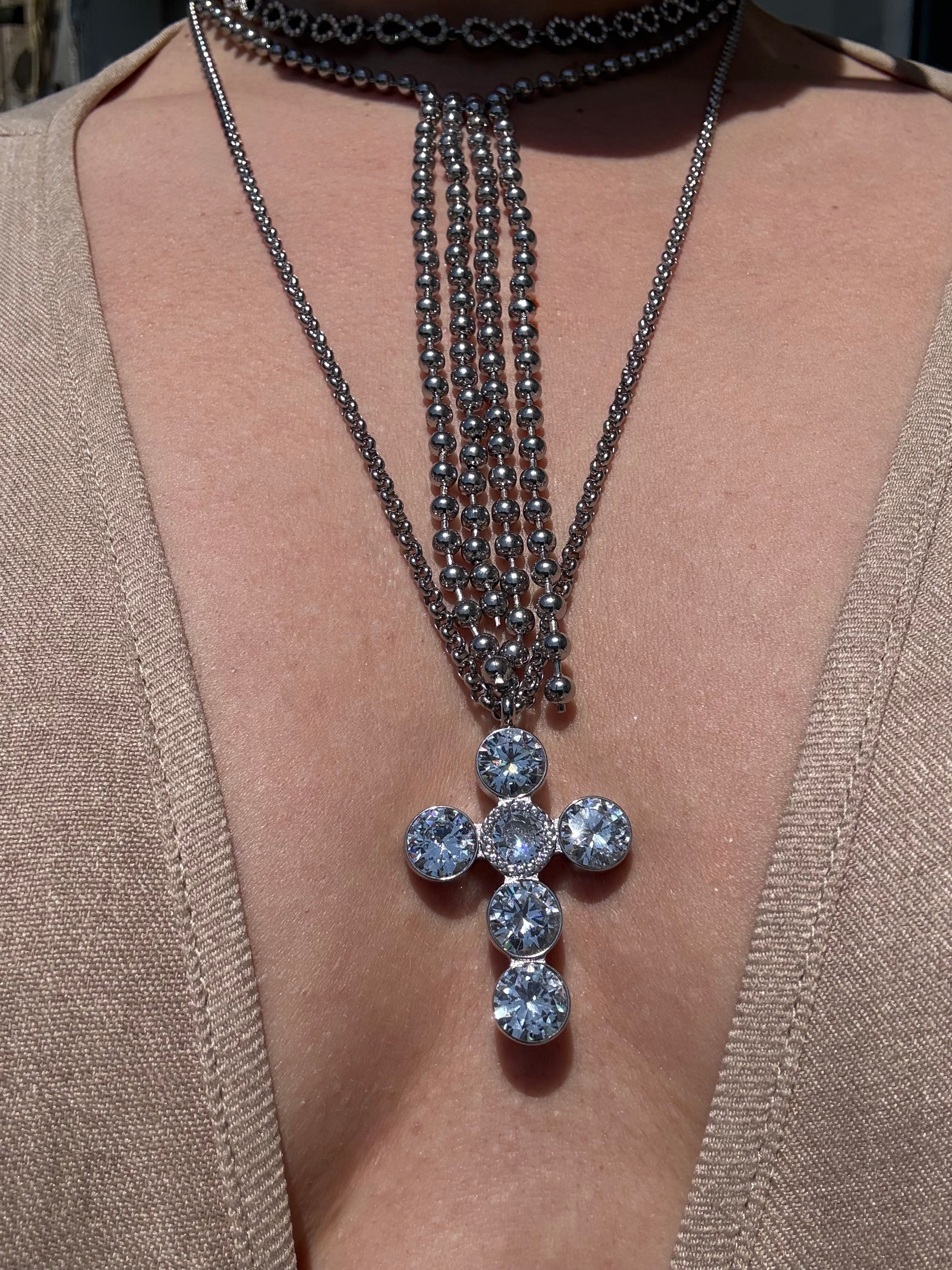 Luxury Silver Cross