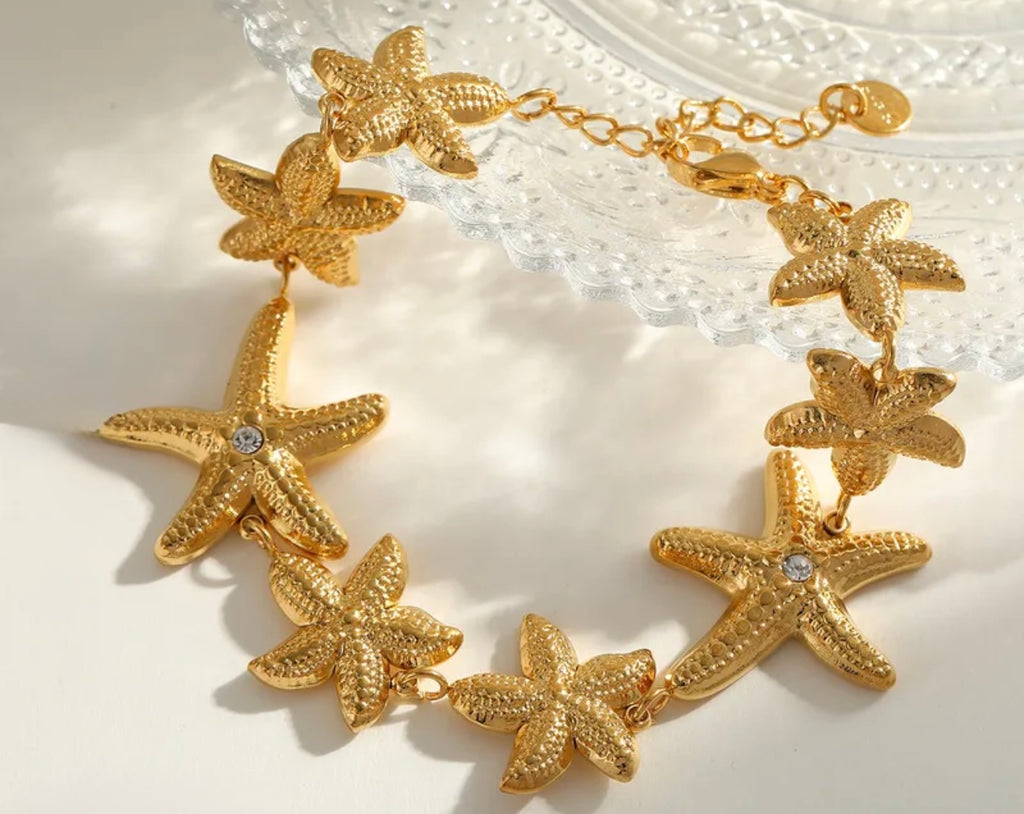 Starfish Gold Bracelet