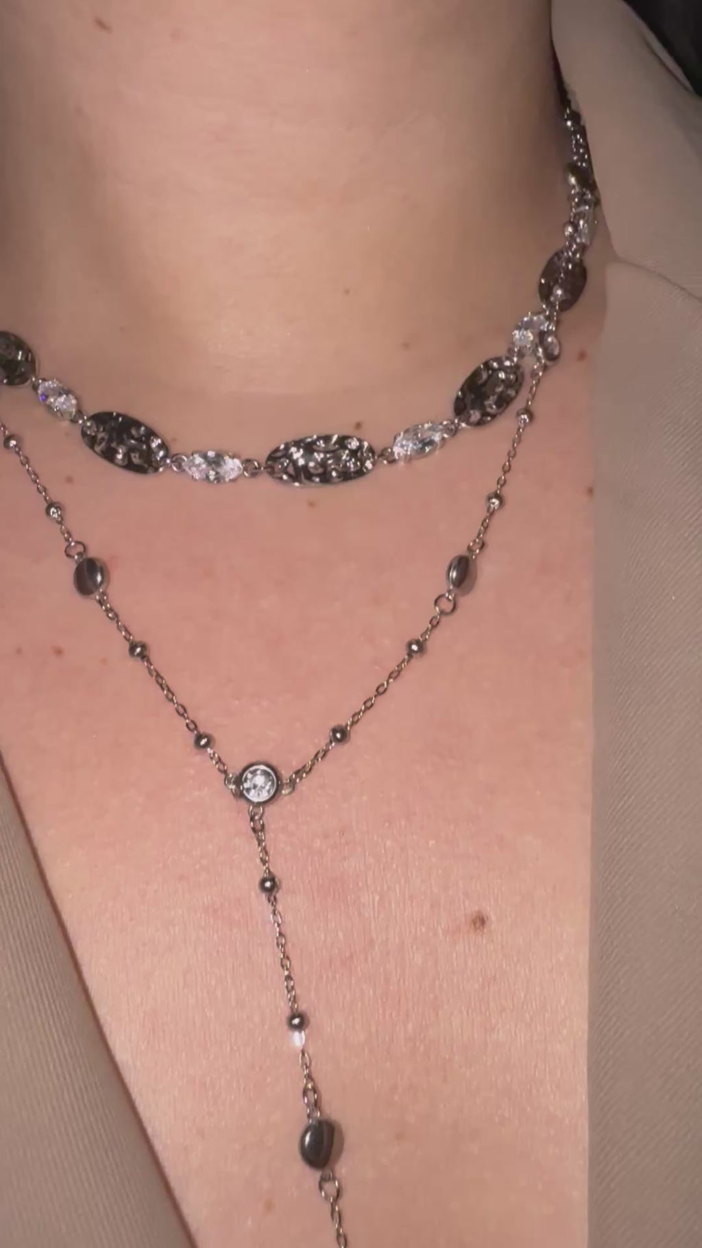Shimmered Necklace