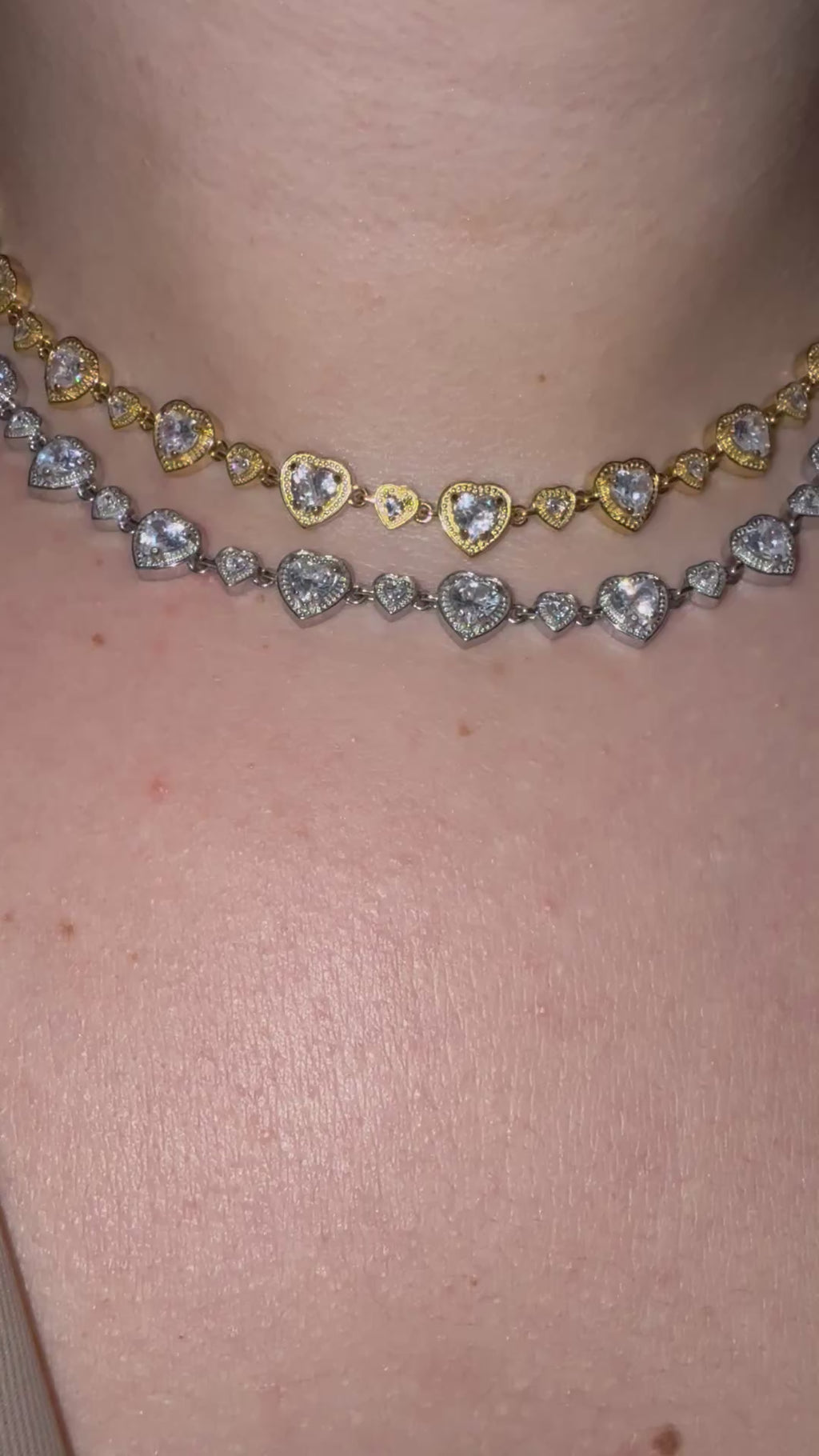 Princess Heart Necklaces