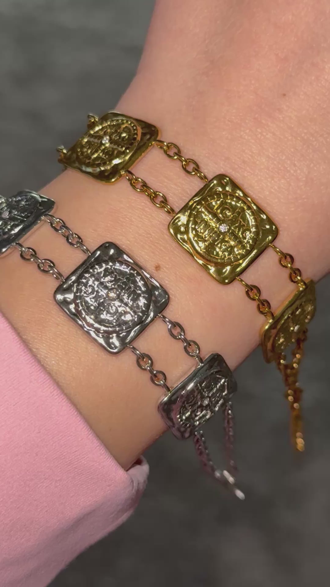 Relief Chain Bracelet